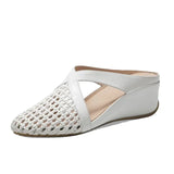 Breakj Slope And Baiji Soft Bottom Slippers Women 2025 New Spring And Summer Women's Wear Slippers Half