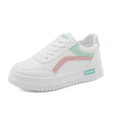 Breakj White Shoes Women 2025 Spring And Autumn Plus Velvet Korean Version Of Female Shoes Street Pat Shoes Casual Flat Shoes New Single