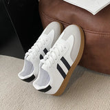 Breakj Casual Frosted Shoes Spring And Autumn Women's New Sports Retro Single Shoes Student Board Shoes Training Shoes Women's