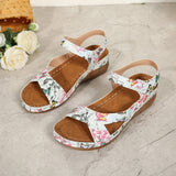 Breakj Sandals New Color Thick-Soled Fashion Sandals Large-Size Women's Shoes Magic With Light Women's