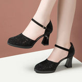 Manlin Specialized In Body Shape And Gait Catwalk Super High Heel Practice Baotou Stage Performance Cheongsam Shoes