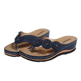 Breakj Lady Southeast Asian Font And Casual Beach Slippers Casual Fashion Thick-Soled