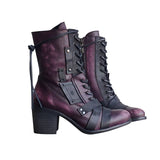Boots Women British Style 2023 New Autumn Retro Wild Thick-soled Increased Chelsea Motorcycle Boots Women