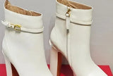 Breakj Winter New Round Head Thick With Super High Heel Waterproof Platform Side Zipper Fashion Show Plus Size Women's