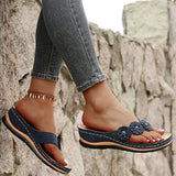 Breakj Lady Southeast Asian Font And Casual Beach Slippers Casual Fashion Thick-Soled