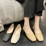 Single Shoes For Spring 2023 New Low Heel Maternity Shoes With Soft Sole Casual Women's