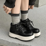 Breakj Men's Stylish Outdoor Platform Work Boots