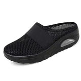 Summer Women Wedge Sandals Premium Orthopedic Open Toe Sandals Vintage Anti-slip Leather Casual Female Platform Retro