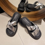 Breakj Bottom Cool Slippers Women 2025 Summer New Fashion Casual Word