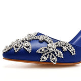 Breakj Cm Light-Mouthed Sharp White Wedding Sandals Fine Heel Size Size Diamond Chain Wedding Shoes Wedding Shoes Wedding