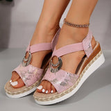 Breakj Thick-Solled Sandals 2025 Summer New Waterproof Table Sandals Fashion Slope