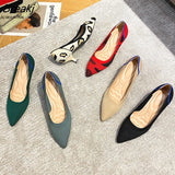 High Heel Single Shoes Simple Pointed Women Shoes Mid Heel Comfortable Sole Candy Colors Spring And