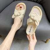 Breakj Red Cool Slippers Female Fairy Summer Outside Wearing Ins Tide 2025 New Fashion Out Burst Thick-Soled Beach