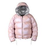 Jacket Women White Duck Down Jacket Big Aritificial Fur Outwear Waterproof Loose Coat Thick Warm Down