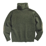 Turtle Neck Knitted Sweater Men Solid Cashmere Soft Oversized Thick Warm Men Pullovers Tops Sweater Knitting