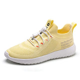 New Arrival Women Vulcanized Shoes Ultralight Breathable Casual Sneakers Women Tennis Shoe Fitness Trainers Flats Size