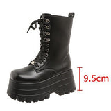 Breakj Boots Small High School Boots Women's Slope And The Bottom Of The New Short Boots Fashion Legs Fine Can Not Bee To Dos