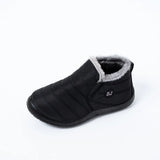Winter boots women waterproof snow shoes Warm Fur Ankle Boots Female Slip On Flat Casual Shoes Couple shoes plus