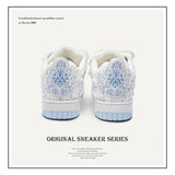 Breakj Shoes Destroy The Aesthetics Of New Chinese Small White Shoes Bread Shoes Trend Low-Tide Shoes Men's And Women's Same Board Shoes Men's Shoes Men's