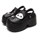 Chunky Platform Sandals 2024 Summer Women Summer Eva Thick Sole Clogs Garden Shoes Woman 2024 New Closed Toe Non-Slip