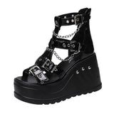 Breakj Size 43 Summer New Sandals High Heel Cross Strap 10Cm Heel And Fish Mouth Women's