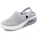 Women Sandals Air Mesh Summer Sandals With Platform Heels Shoes Women Casual Slippers Beach Summer Shoes Wedges Sandalias