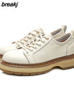 Women's Shoes 2023 Trend Authentic Leather Luxury Designer Shoes Ladies Pumps Loafers Elegant Sneakers Medium