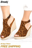 Women Sandals Plus Size 35-43 Platform Wedge Shoes Women's High Heels New Summer Clogs Women's Sandals Sandalias De