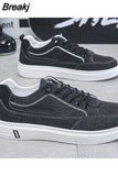 Men's White Casual Sneakers 2023 Autumn Vulcanized Shoes Boys Tenis Sport Shoes Male Sneakers Soft Sole Men Walking