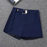 Breakj Spring And Summer Shorts Female Autumn Summer 2024 New High Waist Khaki Boot Pants Are Versatile With A Thin Korean Version Of Wide Leg