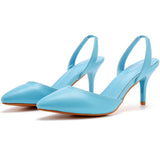 Breakj Cm Light-Mouthed Pointed Sandals White Fine Heel Size Wedding Shoes Wedding Dress Wedding Shoes Wedding