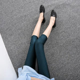 Sexy Solid Candy Neon Leggings Spandex Women's Capris Stretched Jeggings Dancing Pant Fitness