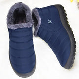 Winter New Plush Snow Boots for Women Warm Light Outdoor Large Shoes Fashionable Versatile Lovers Botas Mujer