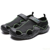 New Mens Sandals Mesh Deck Lightweight Beach Sandals Fisherman Shoes For Men Outdoor