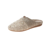 Breakj Slippers Women 2025 New Summer Fashion Wear Mesh Half-Drag Flat Bottom Without A Back And Lazy Cold