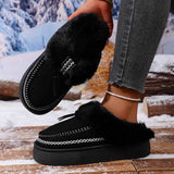 Breakj And Cotton Slippers Ladies Winter Plus Thick Bottoms Anti-Slip Wear Warm And Thick Snow Boots 2025