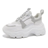 Size Daddy Shoes 21 Spring And Summer New Matching Single Shoes Thick Soles Casual Lace Up