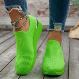 Breakj Women's Shoes In The Spring And Summer Of 2025 New Flying Mesh Shoes Children Leisure Sports Slopes And Thick-Soled Single