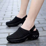 Breakj Summer New Breathable Flying Shoes Korean Version Of Women's Shoes Sandals Low-Top Casual Shoes For A Long