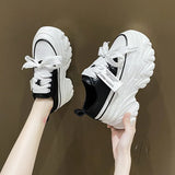 Breakj Spring And Autumn Father Shoes Female Net Red Platform Casual Sports Shoes Korean Version With Students Running Fashion Sports