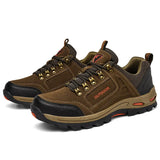 Breakj Lace Hiking Shoes Autumn And Winter Large-Size Men's Outdoor Hiking Shoes Fashion Leisure
