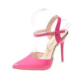 Large-Size High-Heeled Sandals Tip-Shaped Buckle With Fine Fashion Women's