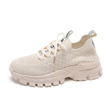 Breathable Coconut Shoes Women's Spring 2024 New Fashion Sports Casual Shoes Platform Platform Running Women's