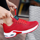 Flying Air Cushion Women's Shoes Mesh Breathable Leisure Sports Running
