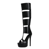 Breakj Music Festival Fashion Hot Girl Water Table With Large Size Female Cool Boots Boots