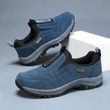 Breakj And Autumn New Outdoor Leisure Sports Walking Shoes Men's Large-Size Hiking Running Shoes