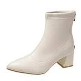 Breakj Martin Boots Women's Boots 2025 Autumn/Winter New Sharp Headt High And Skinny Women's