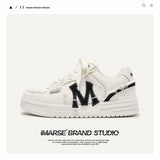 Breakj Shoes To Destroy The Wind Small White Shoes Casual Niche Increase High And Low Help Men And Women The Same Couple Shoes Men's Shoes Men's