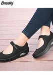 Women's Walking Shoes Lightweight Mesh Breathable Sneakers Fashion Casual Shoes Cushion Flat