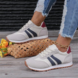 Breakj Cloth Surface Color Breathable Casual Shoes Women's Fashion Travel Running Light Sports Single